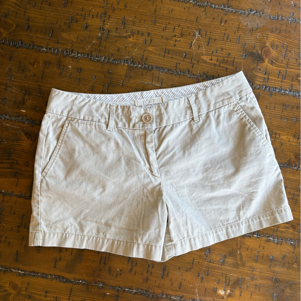 LOFT Light Tan Shorts